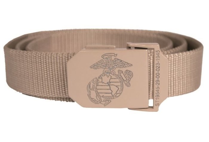 Length of web belt usmc