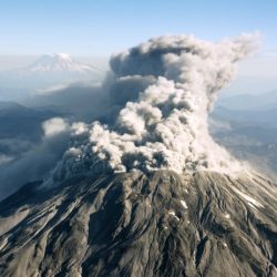 Mount rainier and mount st helens