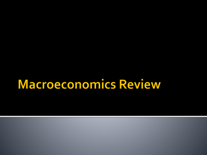 Macroeconomics